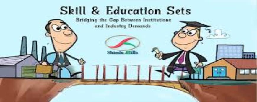 How do job industries collaborate with educational institutions to bridge skill gaps?