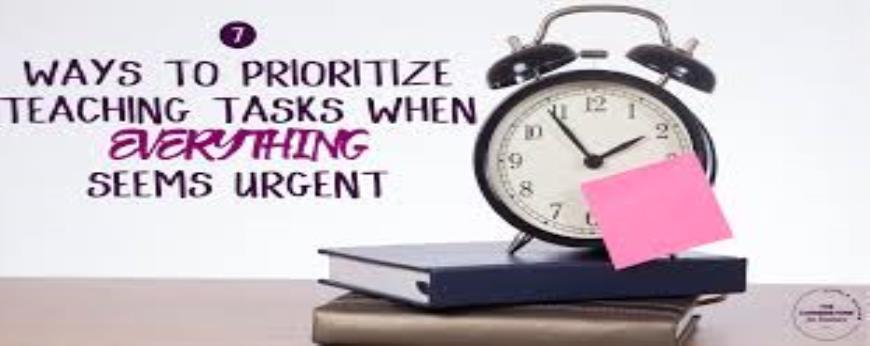 How do you prioritize tasks when everything seems urgent?