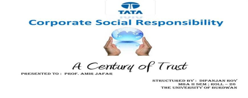 How familiar are you with Tata Group's corporate social responsibility initiatives?